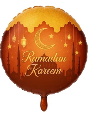 Parti Sürprizi Ramadan Kareem Folyo Balon 1 Adet