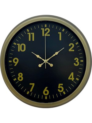 ForWhat Büro Ev Ofis Hediyesi Için 40CM Eskitme Vintage Tarz Duvar Saati