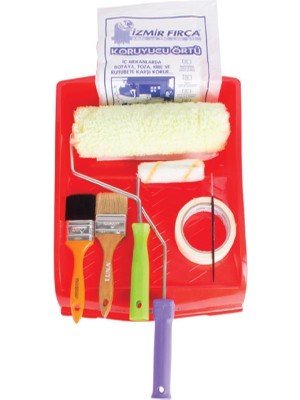 Toptan Bulurum Luna Profesyonel Boyacı Seti 25 cm Rulolu