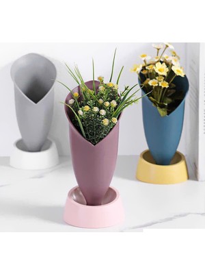 Toptan Bulurum Lale Figürlü Dekoratif Vazo