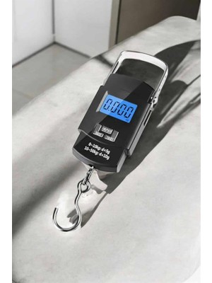 Toptan Bulurum Ağırlık Ölçer 50 kg El Terazisi El Kantarı Pilli LED Ekran