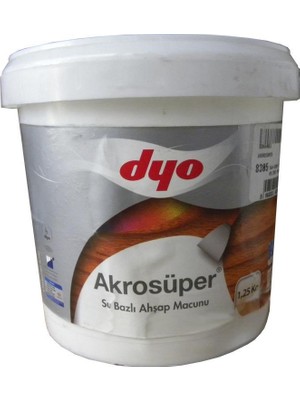 Toptan Bulurum Akrosüper Ahşap Macunu 1,25 kg