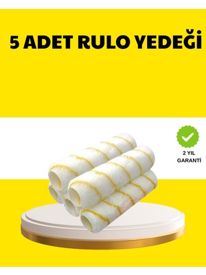 Toptan Bulurum 5’li Ince Işçilik Boya Rulo Seti Pürüzsüz ve Eşit Kaplama