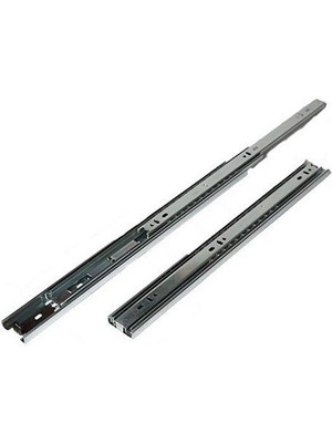 Toptan Bulurum Çift Açılır 45 mm Teleskopik Bilyeli Çekmece Rayı 45 cm