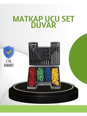 Toptan Bulurum Ahşap Metal Beton Delme Uç Seti Organizerli Karbon Çelik Matkap Ucu