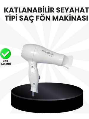 Toptan Bulurum Taşınabilir Fön Makinesi Katlanır Gövde Enerji Tasarruflu