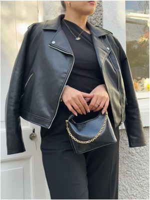 Luciaonline Cosy | Siyah El ve Omuz Çanta