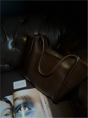 Luciaonline Ruby |kahve Deri Omuz Çanta