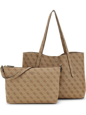 Guess Kahve Kadın Omuz Çantası HWLG9648230