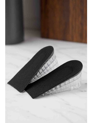  gizli boy uzatıcı orotopedik topuk desteği ayarlanabilir 7 cm