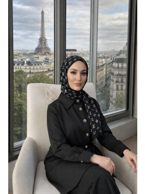 Lv Desen Ipeksi Kaşmir Çift Taraflı Şal