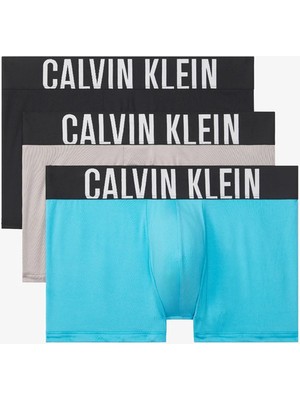 Calvin Klein Logolu 3 Pack Boxer 000NB3775AVVK Erkek Boxer 000NB3775A Vvk