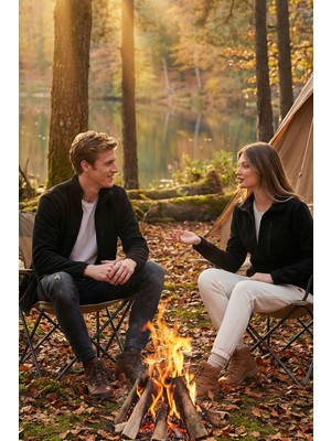 Buratti Slim Fit Cepli Fermuarlı Anti-Pilling Tüylenme Yapmayan Soğuk Geçirmez Polar Hırka Unisex HIRKA 5906028S1