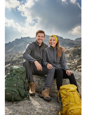 Buratti Slim Fit Cepli Fermuarlı Anti-Pilling Tüylenme Yapmayan Soğuk Geçirmez Polar Hırka Unisex HIRKA 5906028S1