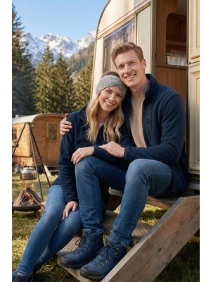 Buratti Slim Fit Cepli Fermuarlı Anti-Pilling Tüylenme Yapmayan Soğuk Geçirmez Polar Hırka Unisex HIRKA 5906028S1