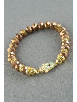 Nacario Ftm Ana Eli Zirkon Taşlı Kristal Bileklik