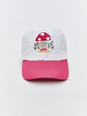 Lc Waikiki Yeni Sezon Baskılı Kız Bebek Kep Şapka