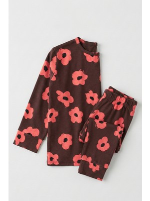 Cigit Pijama takımı 2-9 Yaş Kahverengi
