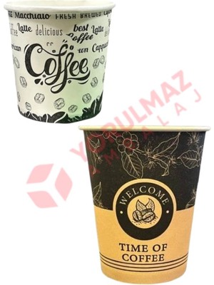 4 Oz 100 + 7 Oz 180 cc Karton Bardak 50 Adet 100 Parça