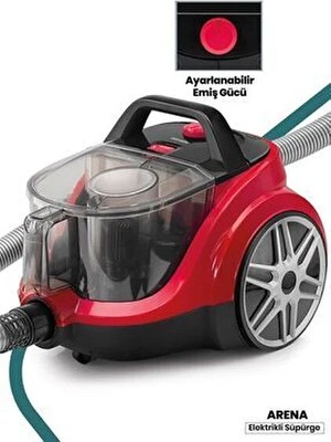 Aura AU3501 Vortex Plus Silindir Toz Torbasız Süpü