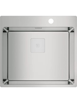 Teka Forlinea RS15 50.40 Tezgah Üstü Sağ Batarya Çıkışlı Paslanmaz Çelik Eviye