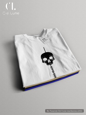 Nevermind Unisex Soul Black Özel Tasarım - Oversize T-Shirt