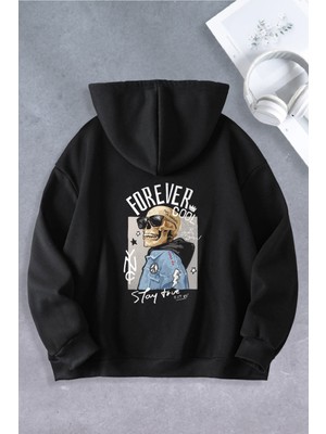 Nevermind Nevermind Unisex Kadın Erkek Forever Cool Oversize Sweatshirt