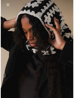 NurEra Design El Örgüsü Pamuklu Kadın Balaklava Bere