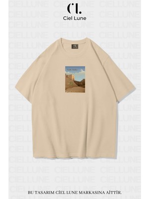 NEVERMIND Nevermind Unisex Saudi Desing Ciel Studio- Oversize T-Shirt