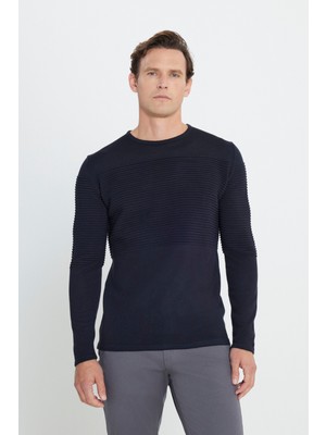 Altınyıldız Classics Standart Fit Bisiklet Yaka Triko Kazak