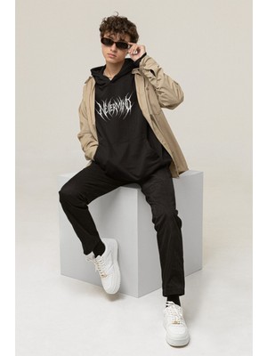 Nevermind Trend Unisex Oversize Hoodie – Streetwear Baskılı Sweatshirt