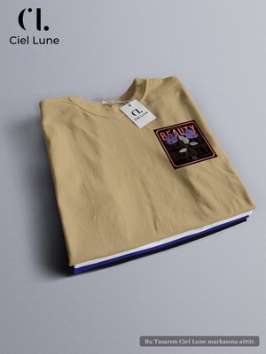 NEVERMIND Nevermind Unisex BEAUTY Özel Tasarım - Oversize T-Shirt