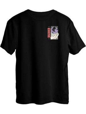 NEVERMIND Nevermind Discover Oversize Siyah T-shirt Unisex