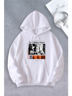 Nevermind Unisex Kadın Erkek Try Othet Guys Baskılı Oversize Sweatshirt