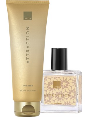 Avon Kadın Parfüm ve Vücut Losyonu Seti – Çekici Çiçeksi Koku, 30 ml Parfüm ve 125 ml Losyon, Şık Hediyelik Kutu