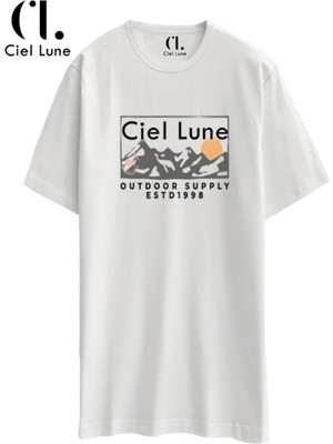 NEVERMIND Nevermind Unisex Ciel Lune Oversize Tshirt