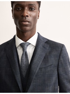 Marks & Spencer Italyan Yün, Ipek ve Keten Karışımlı Ceket