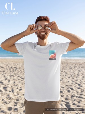 Nevermind Unisex Kadın Erkek Dream World Baskılı Özel Tasarım Oversize T-Shirt