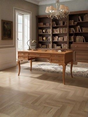 Gazzini Furniture Winchester Rustik Still Çekmeceli Ahşap Çalışma Masası 75X160