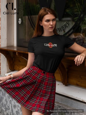 Nevermind Unisex Optic Line Ciel Lune - Oversize T-Shirt