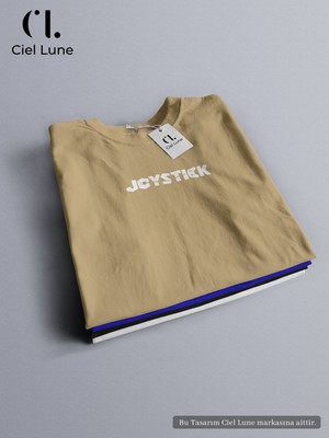 Nevermind Unisex Joystick Özel Tasarım - Oversize T-Shirt