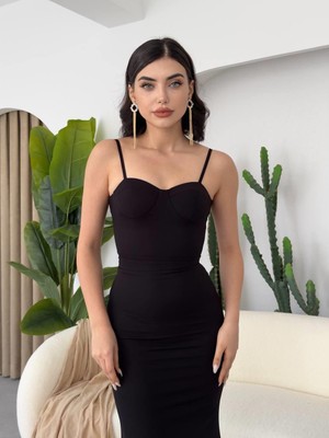 Etiler Collection Dominic Eteği Büzgülü Midi Boy Elbise