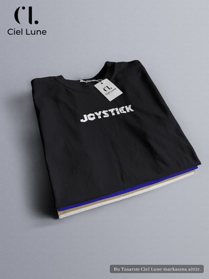 Nevermind Unisex Joystick Özel Tasarım - Oversize T-Shirt