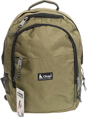 Okapi OKP-145 Haki Okul Sırt Çantası