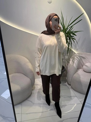 My City Düz Yumuşak Kazak