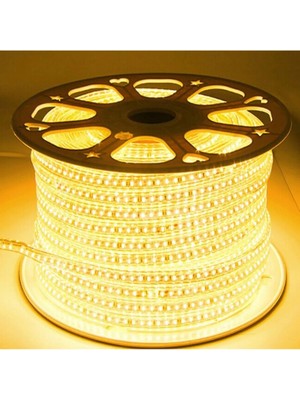 Hortum Şerit LED Gün Işığı Fişli 220 Volt Tak Çalıştır Su Geçirmez