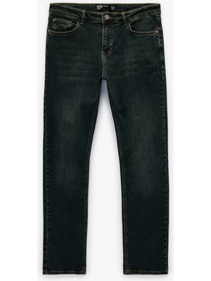 Koton Normal Bel Cepli Slim Fit Jean Pantolon - Brad Jean