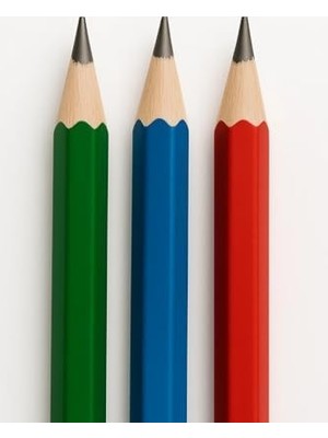 Mercanlı Kurşun Kalem, 12'li Set, Hb, 12010, Okul, Ofis Kullanımı Için Uygun, Yumuşak, Yazım Özellikli, Ergonomik Tasarımlı, Okul Kalemi