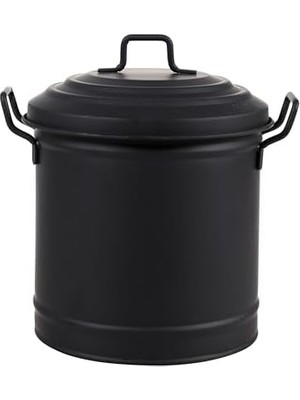 Mini Çöp Kovası Mat Siyah 3.5 Lt