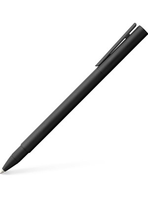 342304 - Tintenroller Neo Slim, Metall Schwarz, Schwarz Matt